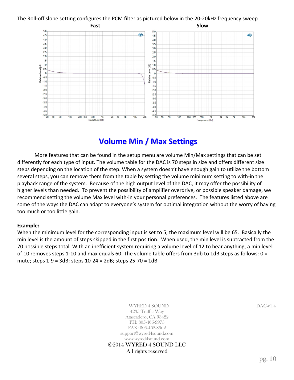 Wyred 4 Sound DSDse User Manual | Page 12 / 20