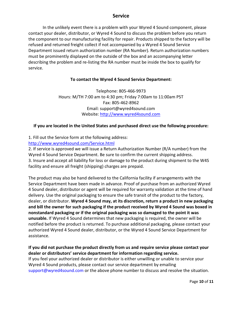Wyred 4 Sound µDAC User Manual | Page 10 / 11