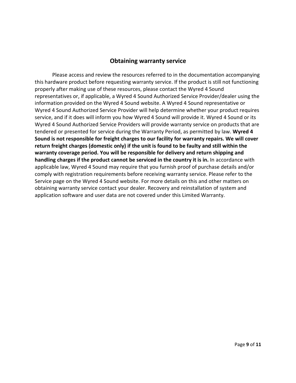 Wyred 4 Sound µDAC User Manual | Page 9 / 11