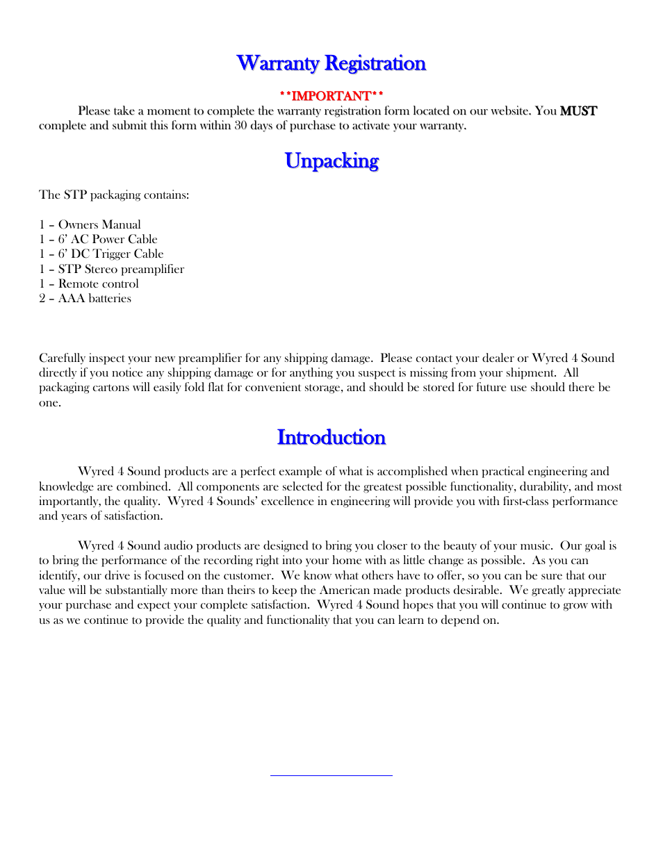Wyred 4 Sound STP-SE User Manual | Page 3 / 12