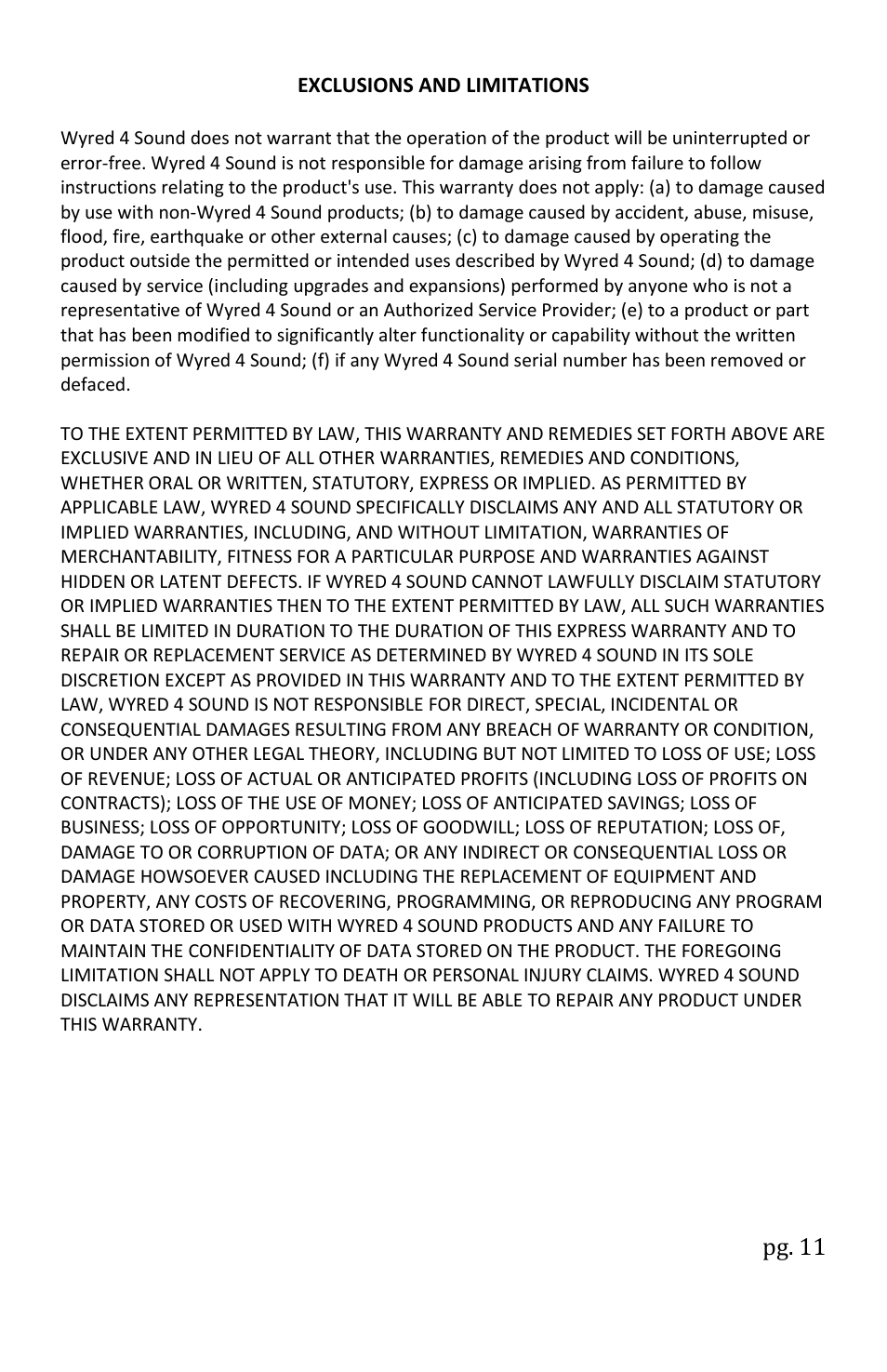 Wyred 4 Sound mPRE User Manual | Page 13 / 16