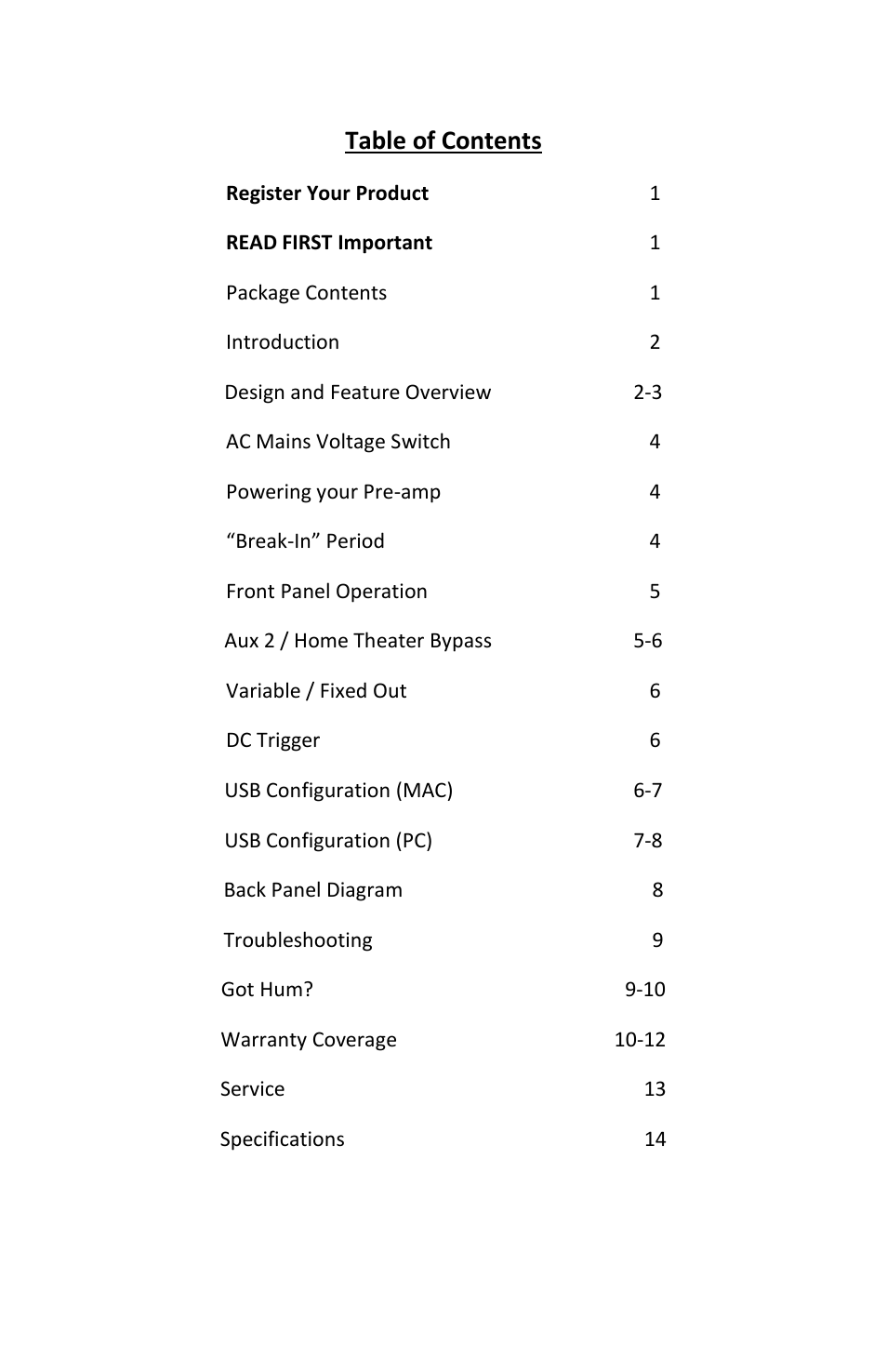 Wyred 4 Sound mPRE User Manual | Page 2 / 16