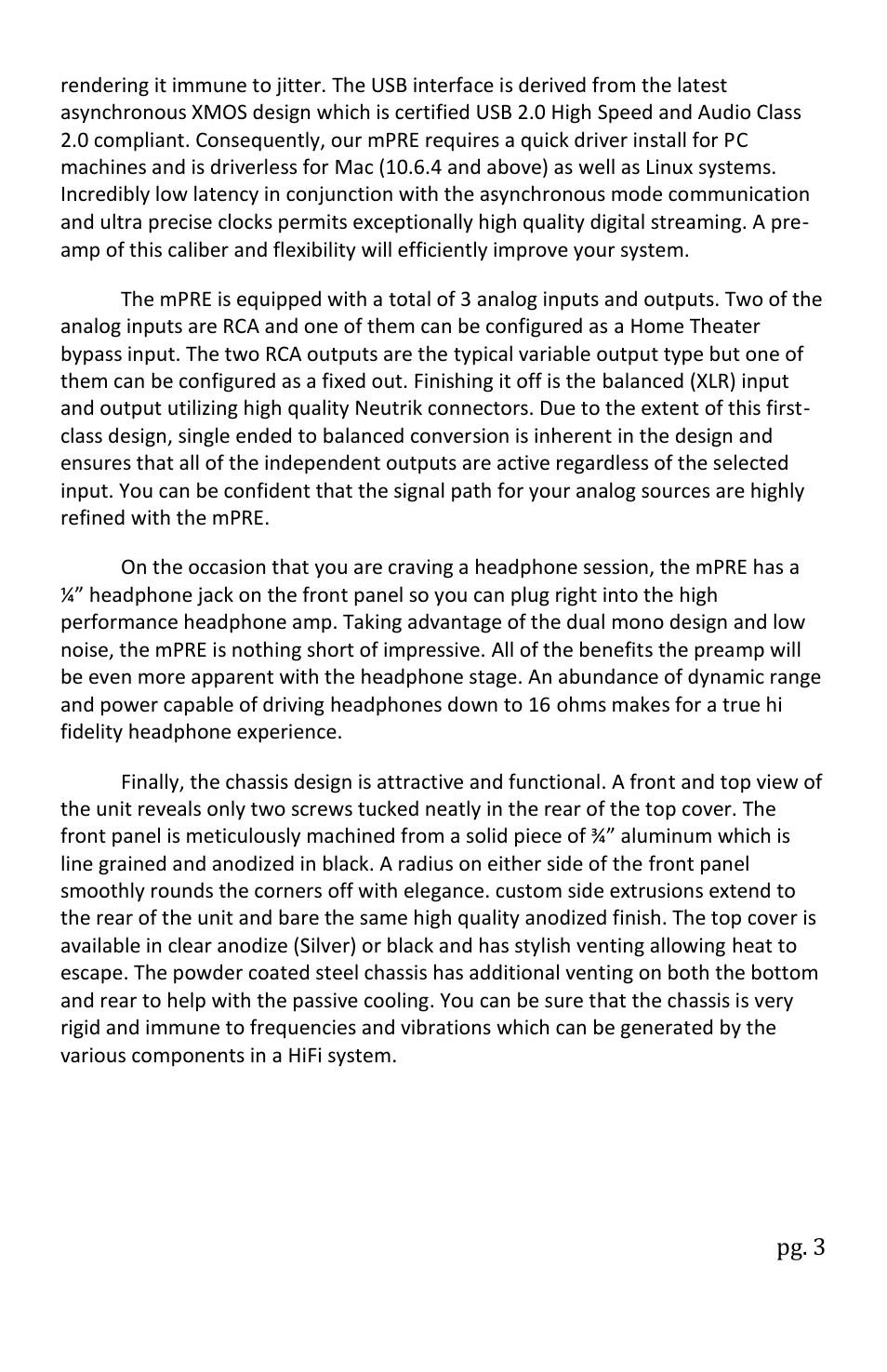 Wyred 4 Sound mPRE User Manual | Page 5 / 16