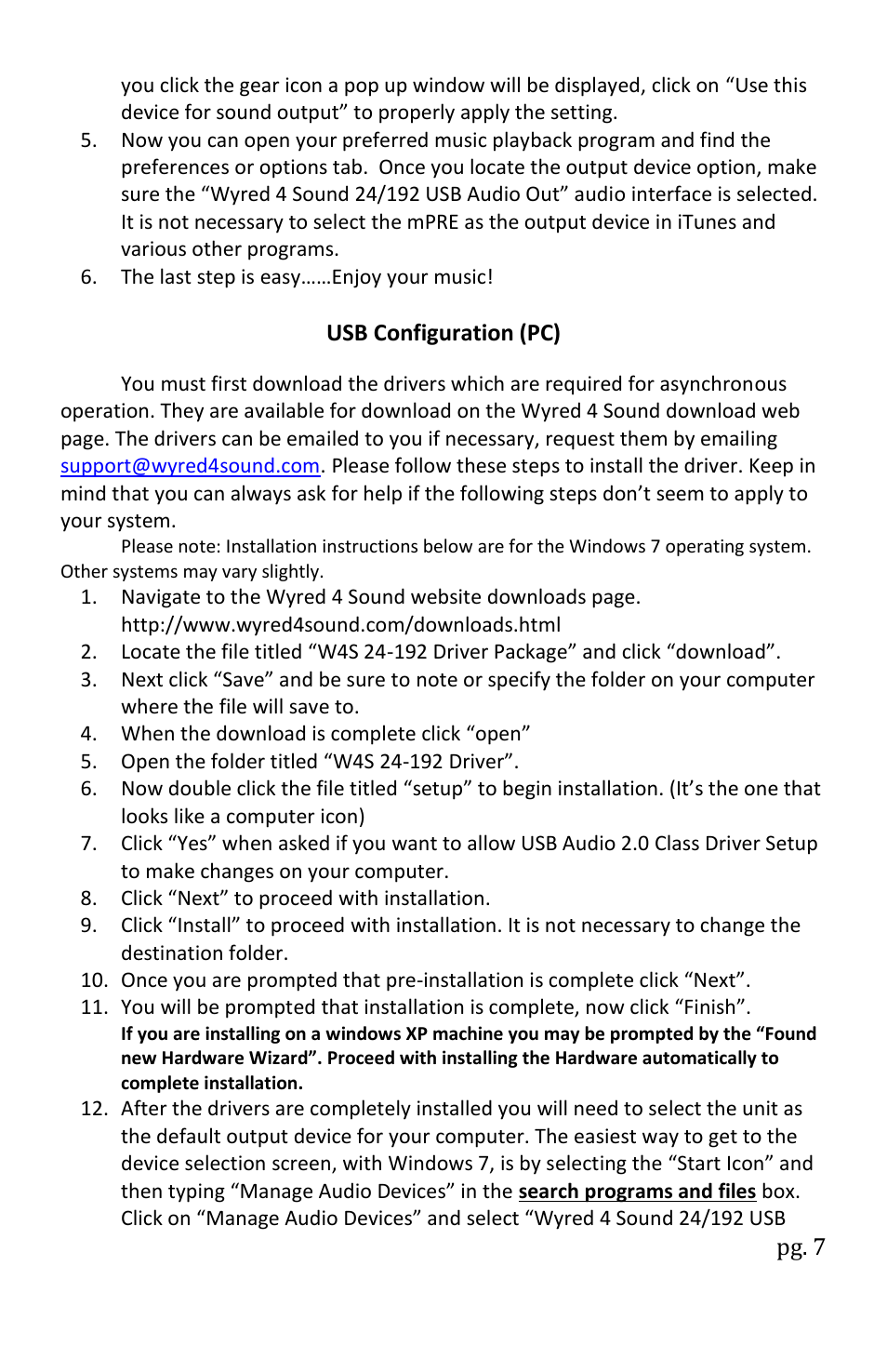 Wyred 4 Sound mPRE User Manual | Page 9 / 16
