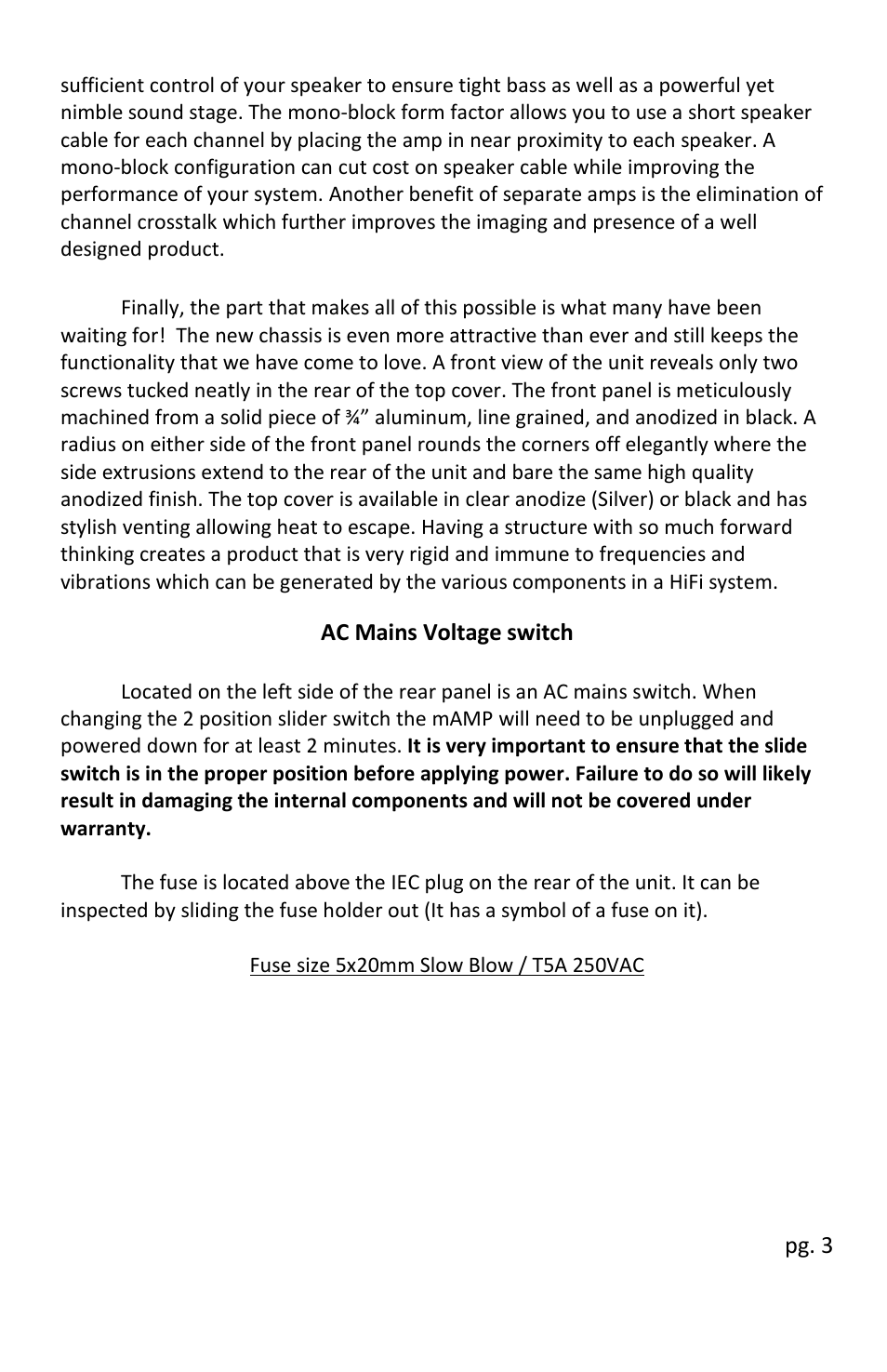 Wyred 4 Sound mAMP User Manual | Page 5 / 14