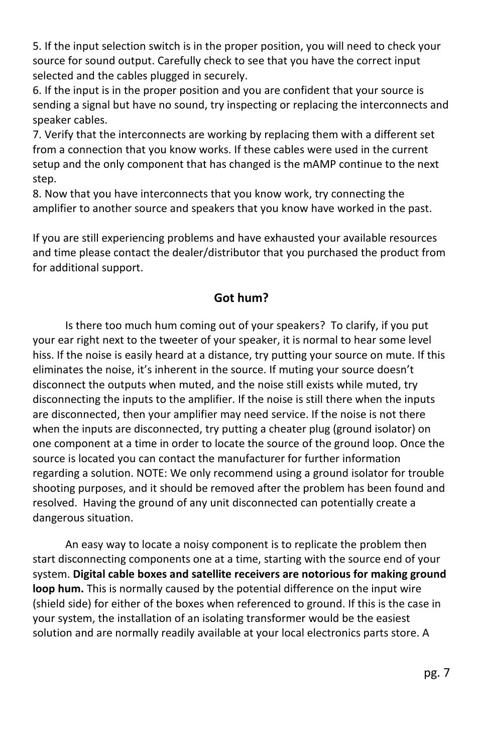 Wyred 4 Sound mAMP User Manual | Page 9 / 14