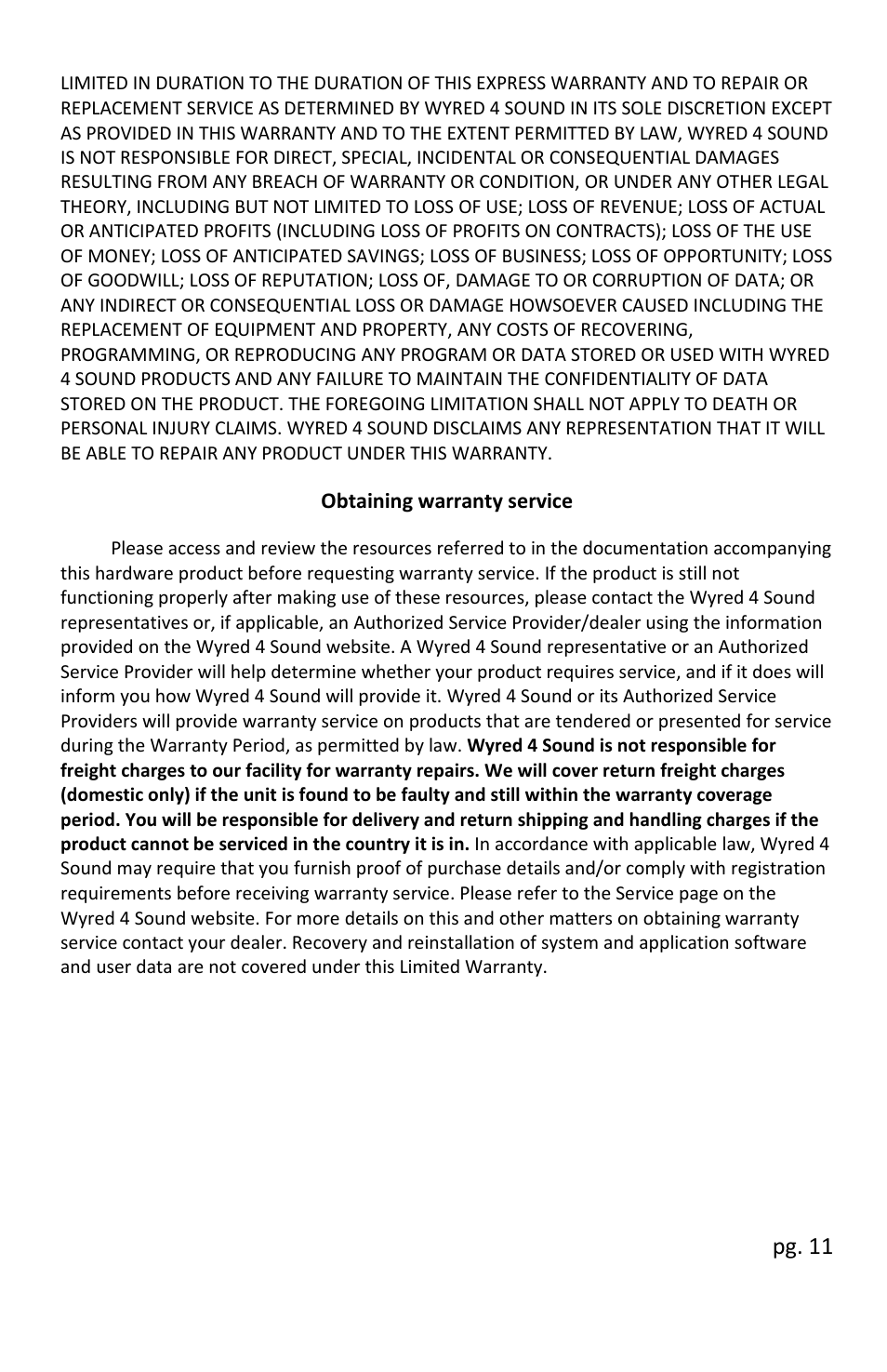 Pg. 11 | Wyred 4 Sound STmkII Series User Manual | Page 13 / 16