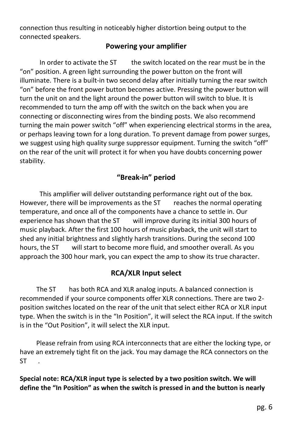 Wyred 4 Sound STmkII Series User Manual | Page 8 / 16