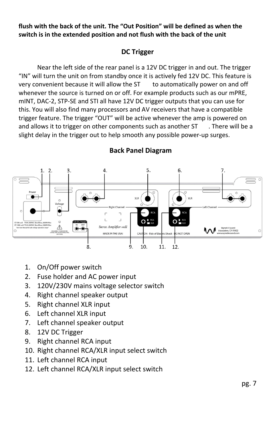 Wyred 4 Sound STmkII Series User Manual | Page 9 / 16