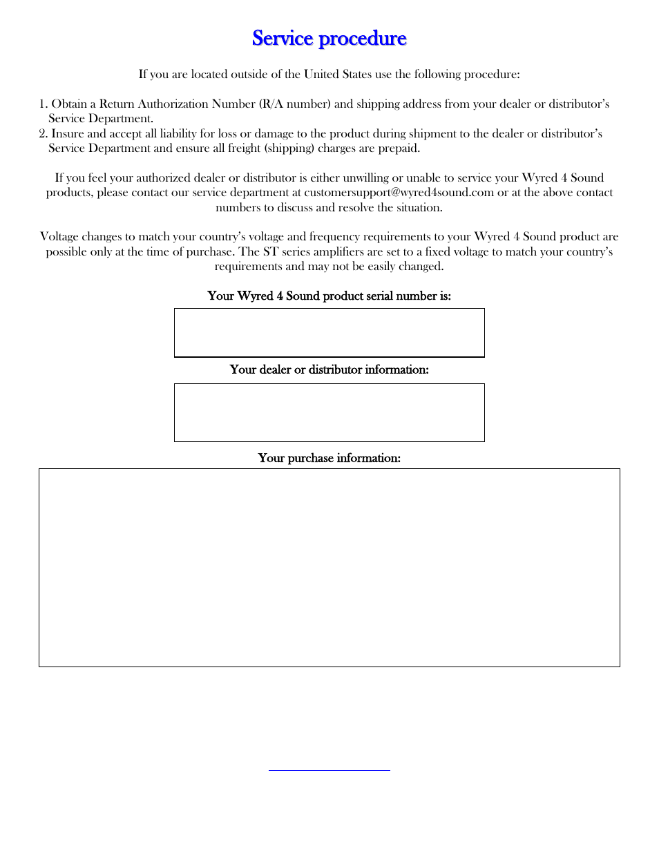 Wyred 4 Sound ST Series User Manual | Page 11 / 12