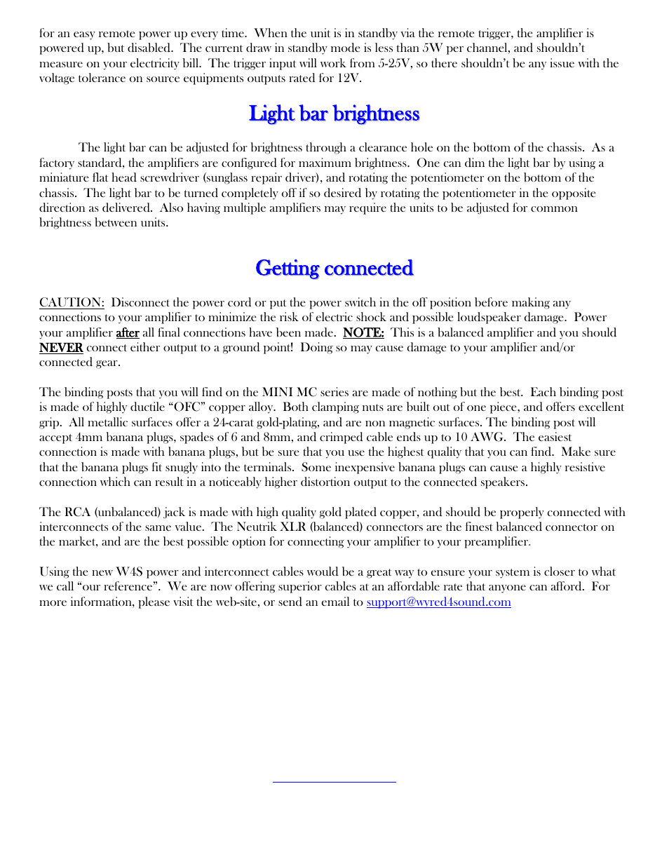 Wyred 4 Sound Mini MC Series User Manual | Page 5 / 12