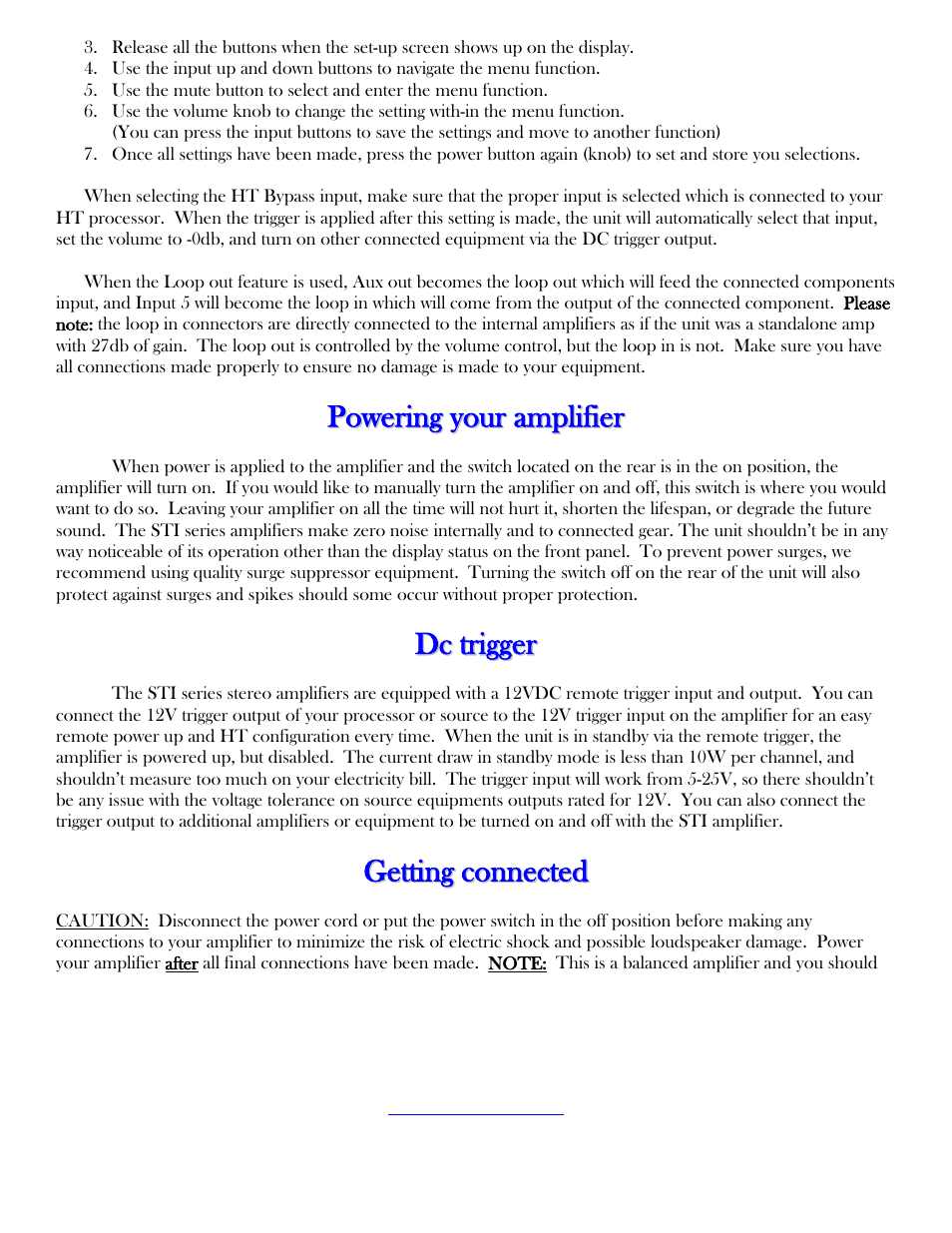 Wyred 4 Sound STI Series User Manual | Page 5 / 12