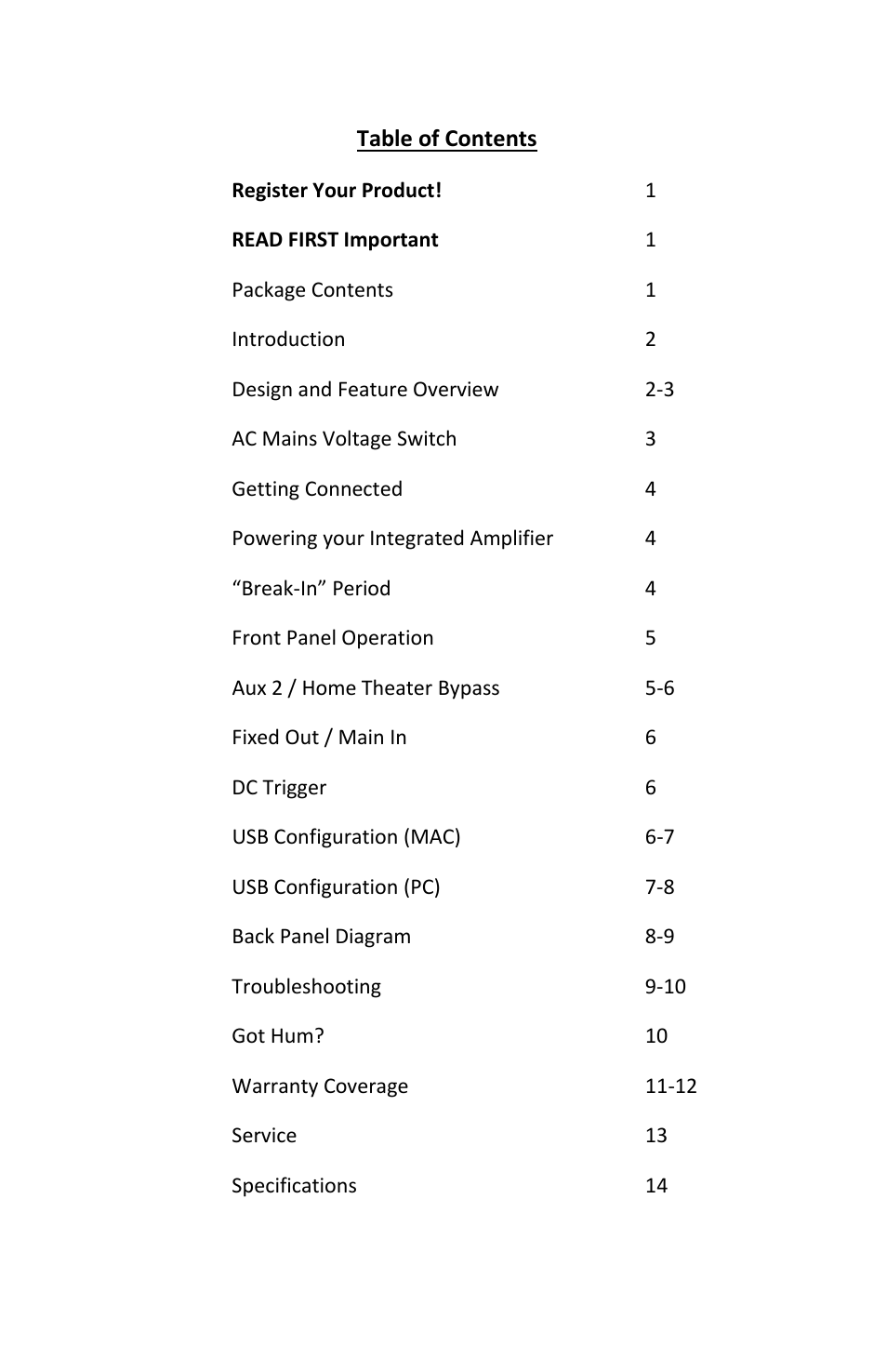 Wyred 4 Sound mINT User Manual | Page 2 / 16