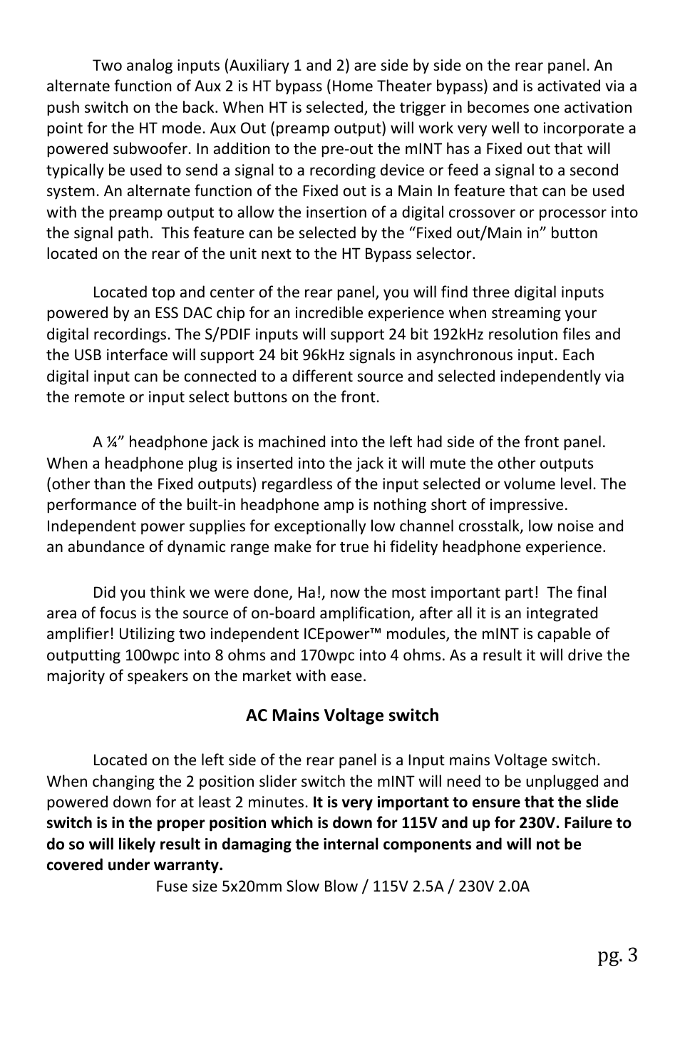 Pg. 3 | Wyred 4 Sound mINT User Manual | Page 5 / 16