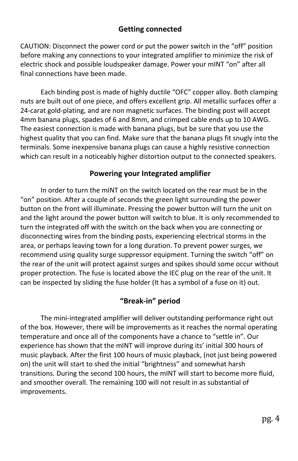 Pg. 4 | Wyred 4 Sound mINT User Manual | Page 6 / 16