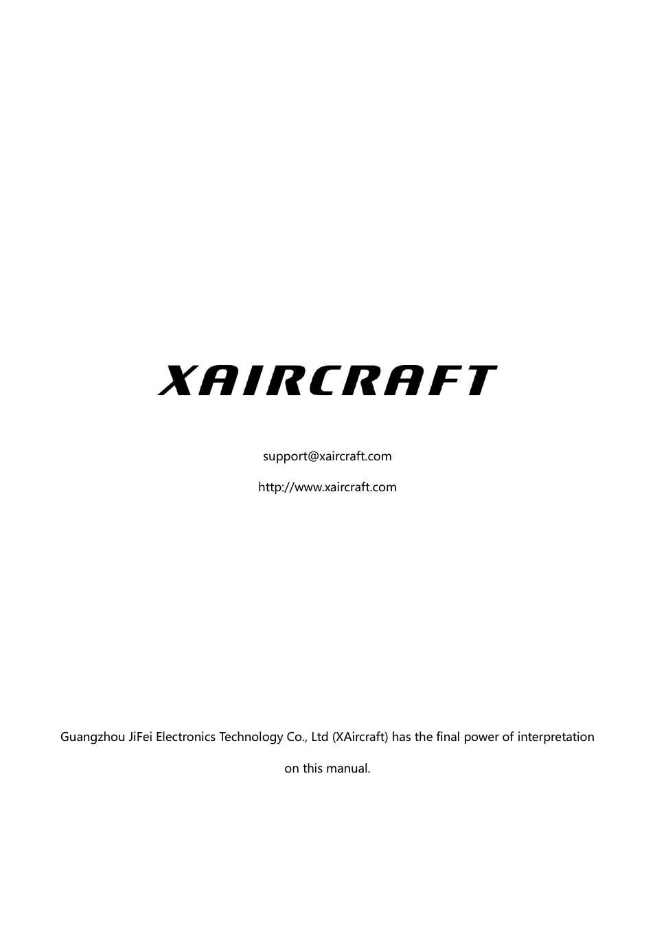 XAIRCRAFT MINIX OSD User Manual | Page 4 / 4