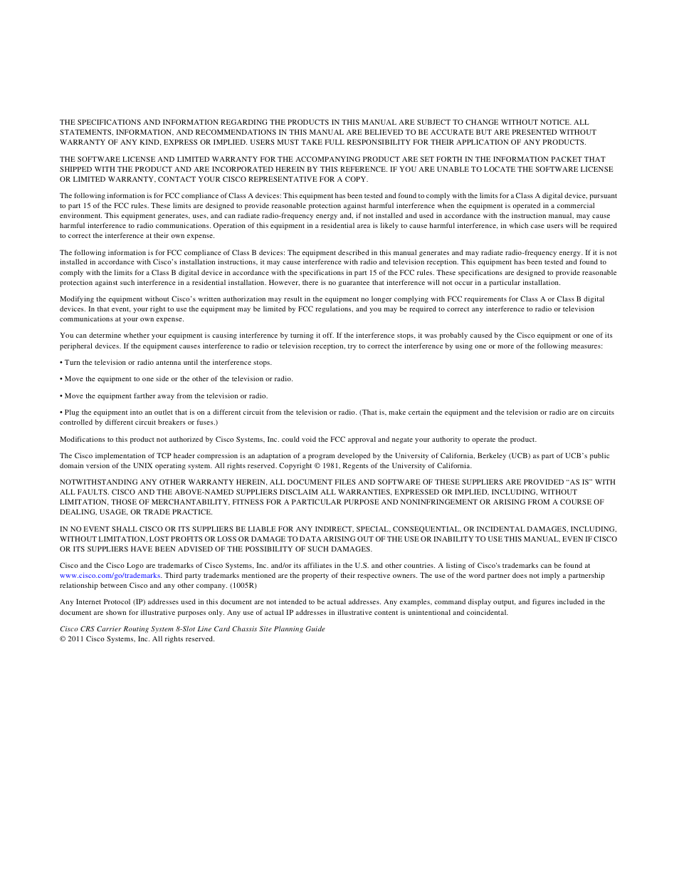 Cisco CRS-1 User Manual | Page 2 / 70