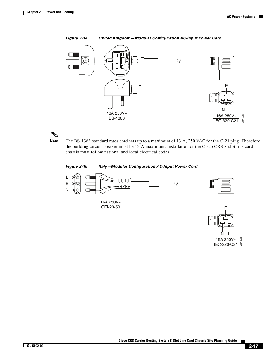 Figure 2-14, Figure 2-15 | Cisco CRS-1 User Manual | Page 37 / 70