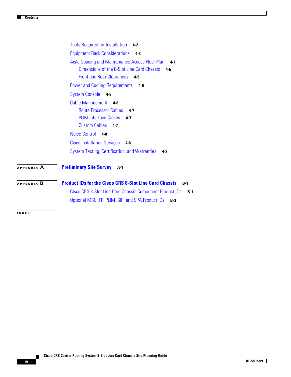 Cisco CRS-1 User Manual | Page 4 / 70