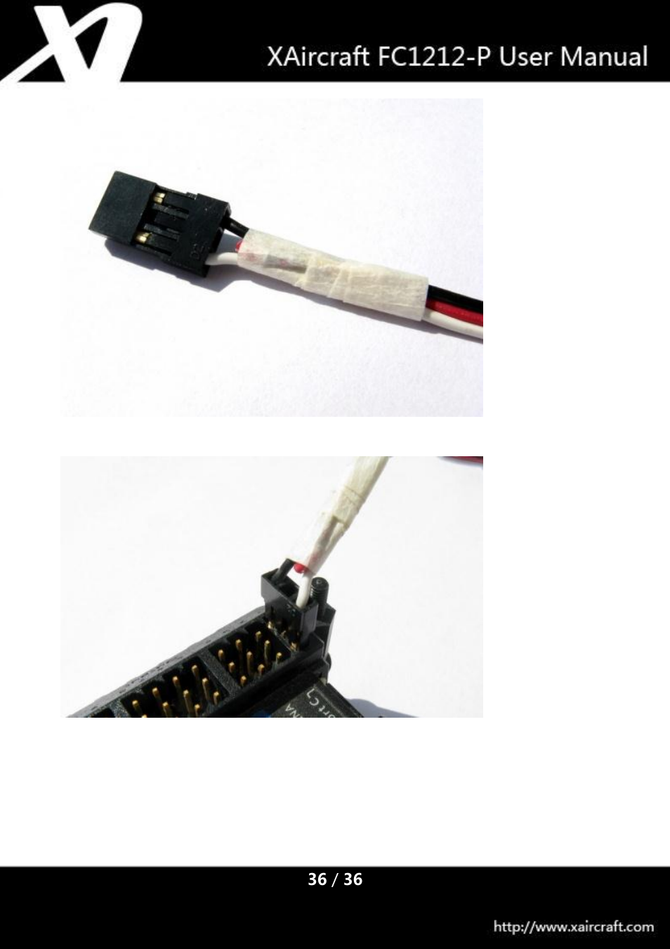 XAIRCRAFT FC1212-P User Manual | Page 39 / 39