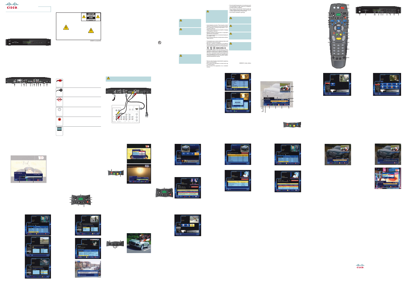 Cisco 8389DVB User Manual | 1 page