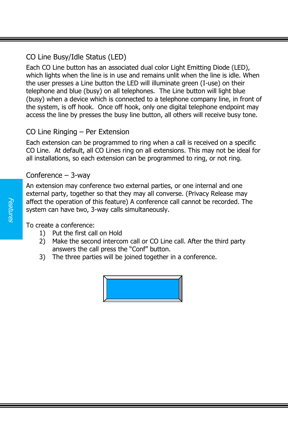 Tatus, Led), Inging | Xtension, Onference, X16 user guide | Xblue Networks X16 User Manual | Page 30 / 52