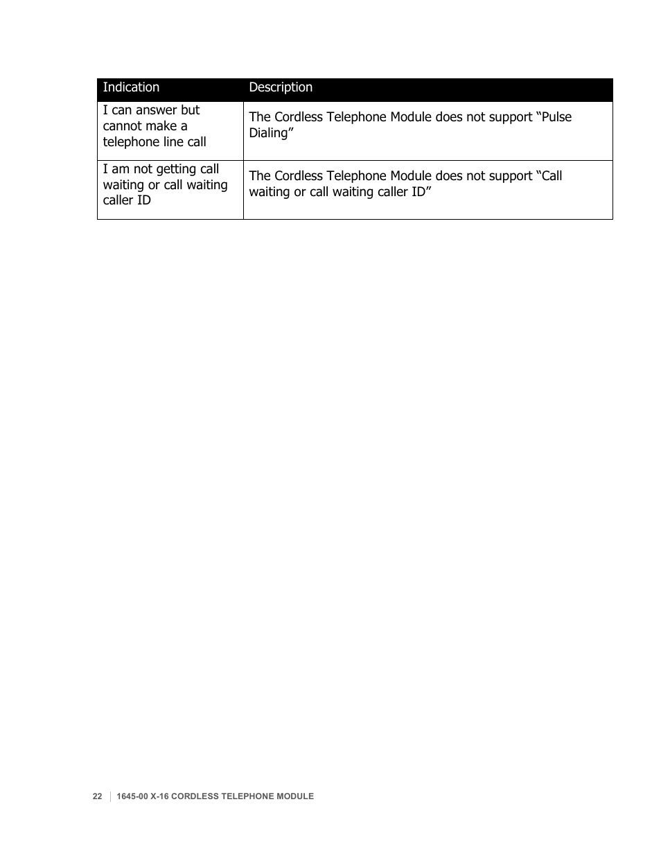 Xblue Networks X16 User Manual | Page 22 / 23