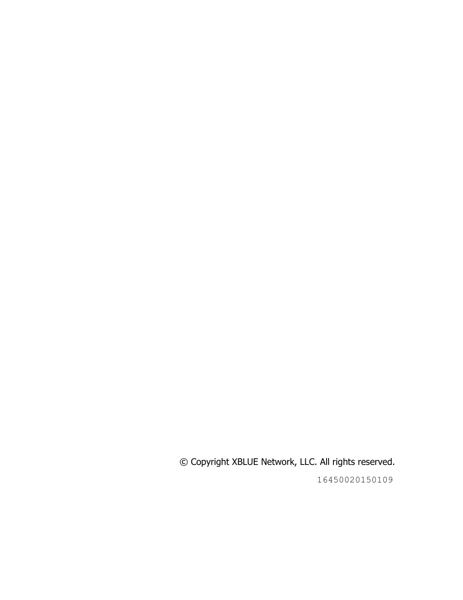 Xblue Networks X16 User Manual | Page 23 / 23