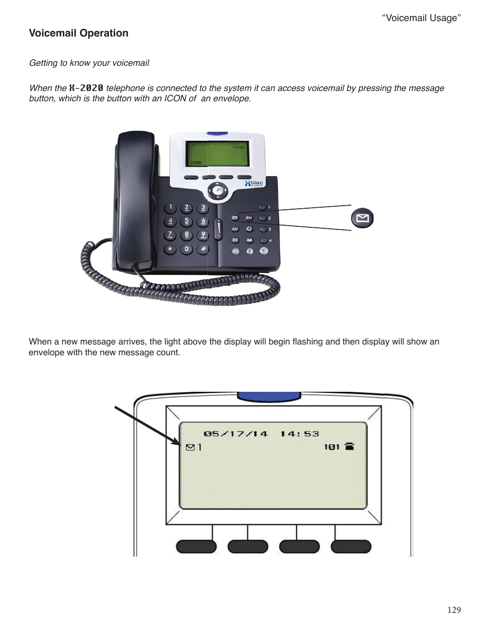 Xblue Networks X-25 User Manual | Page 129 / 148