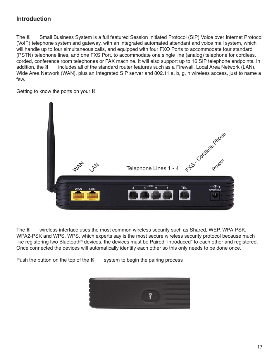 Xblue Networks X-25 User Manual | Page 13 / 148