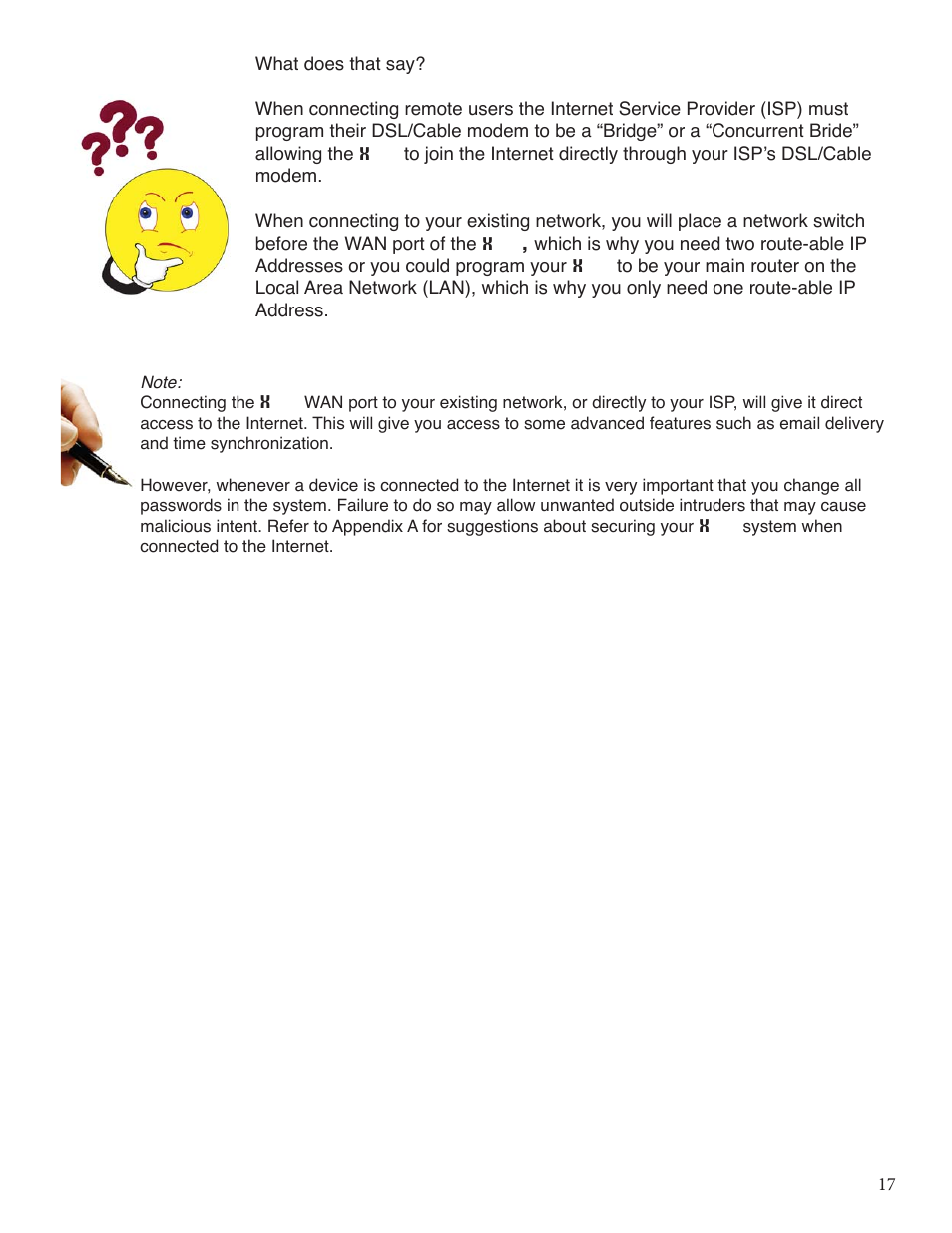 Xblue Networks X-25 User Manual | Page 17 / 148