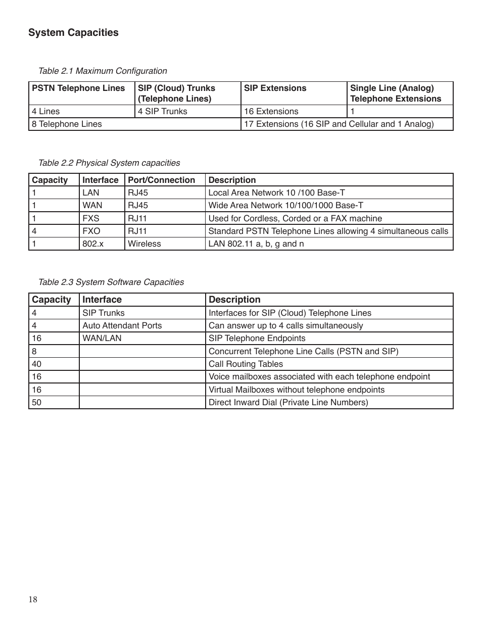 Xblue Networks X-25 User Manual | Page 18 / 148