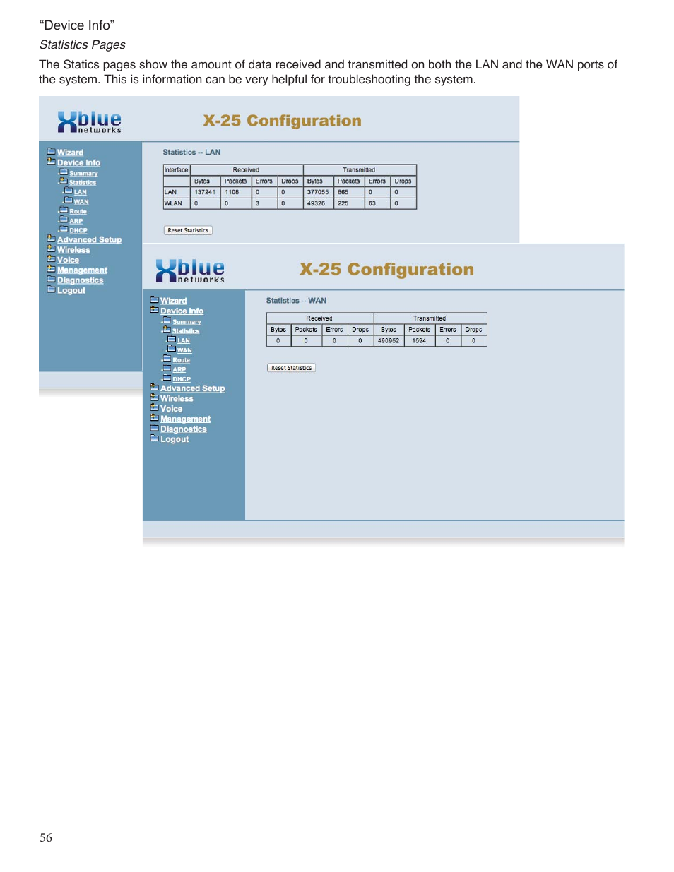 Xblue Networks X-25 User Manual | Page 56 / 148