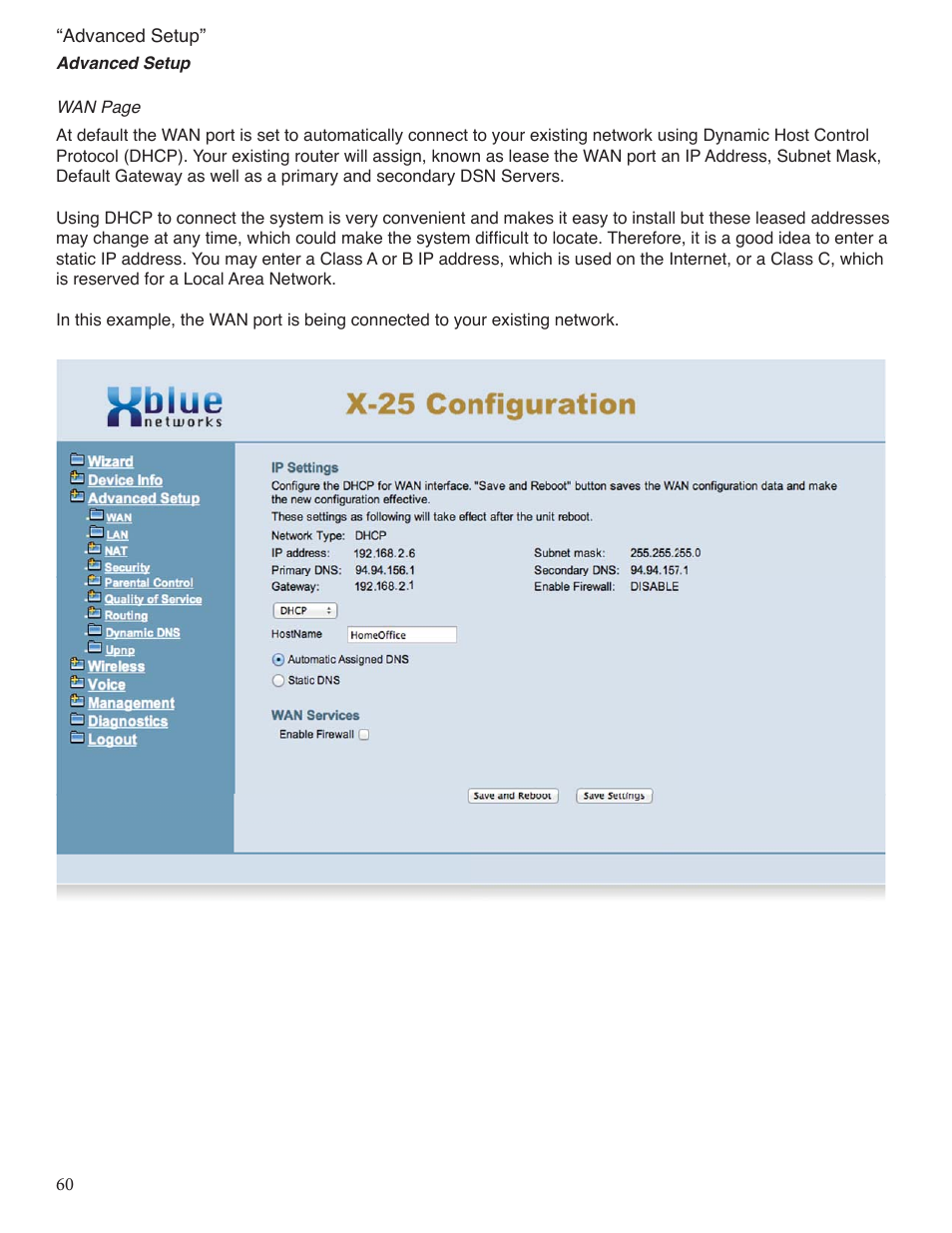 Xblue Networks X-25 User Manual | Page 60 / 148