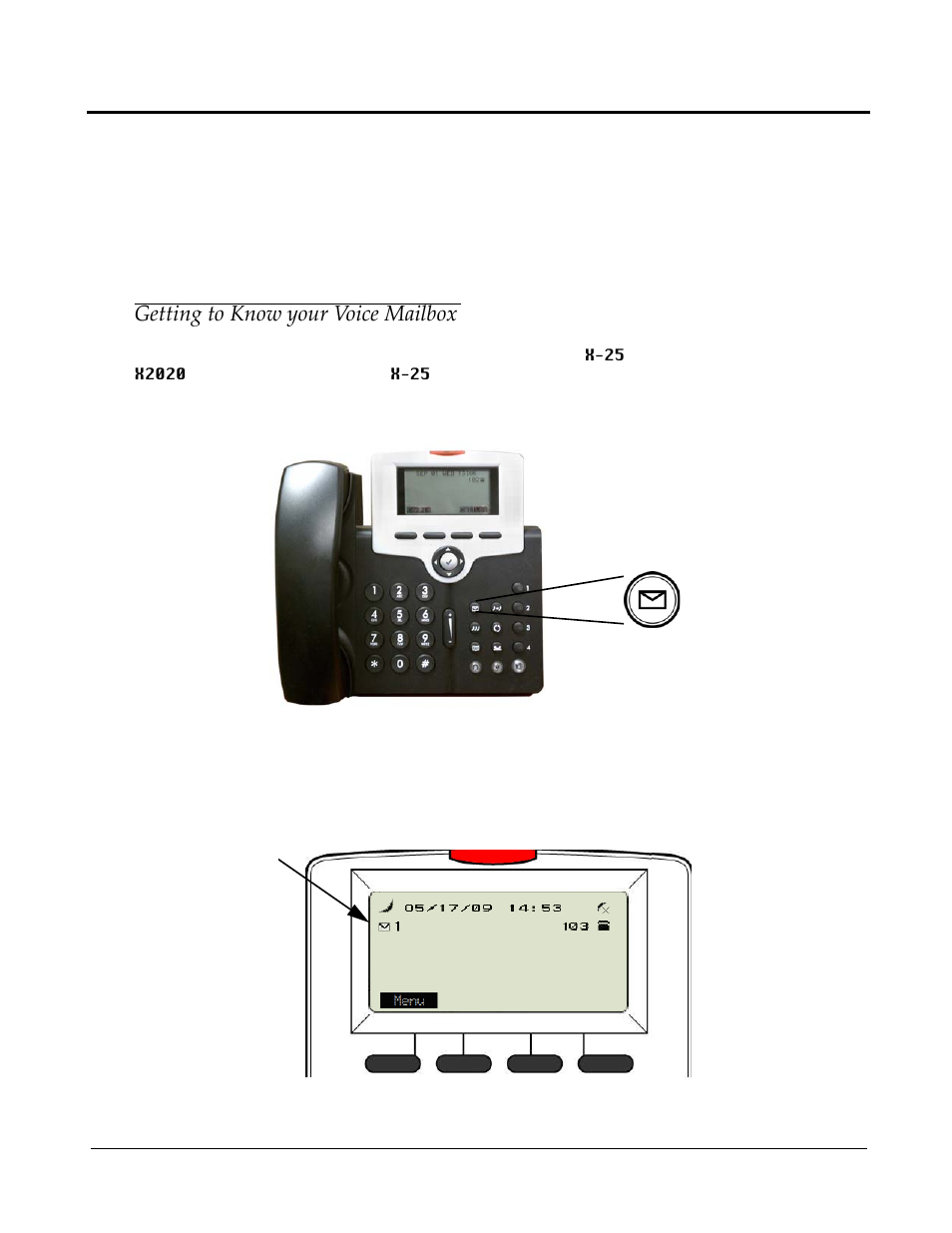 7 voicemail, Getting to know your voice mailbox, 7 getting to know your voice mailbox | Xblue Networks X-2020 User Manual | Page 101 / 106