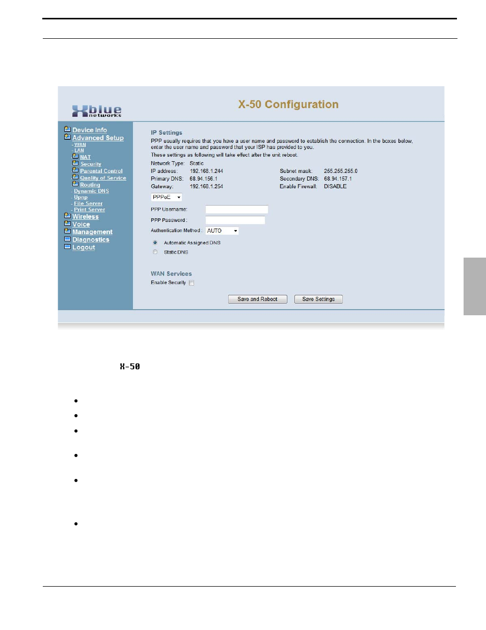 Xblue Networks X-50 User Manual | Page 113 / 260