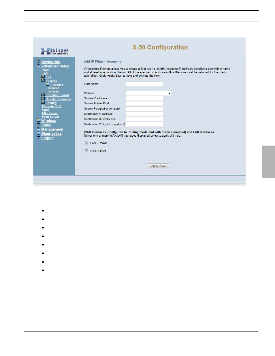 Xblue Networks X-50 User Manual | Page 127 / 260
