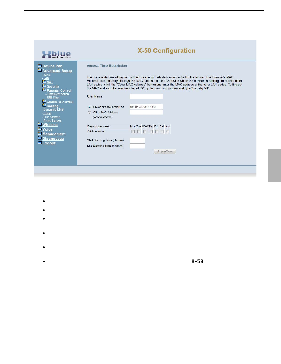 Xblue Networks X-50 User Manual | Page 129 / 260