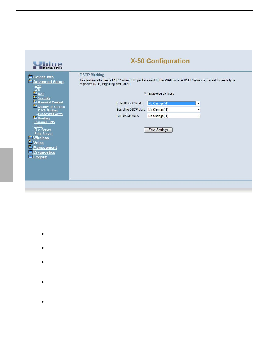 Xblue Networks X-50 User Manual | Page 134 / 260