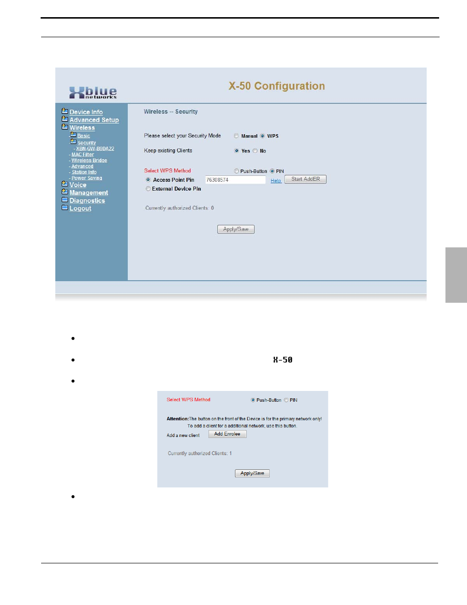 Xblue Networks X-50 User Manual | Page 153 / 260