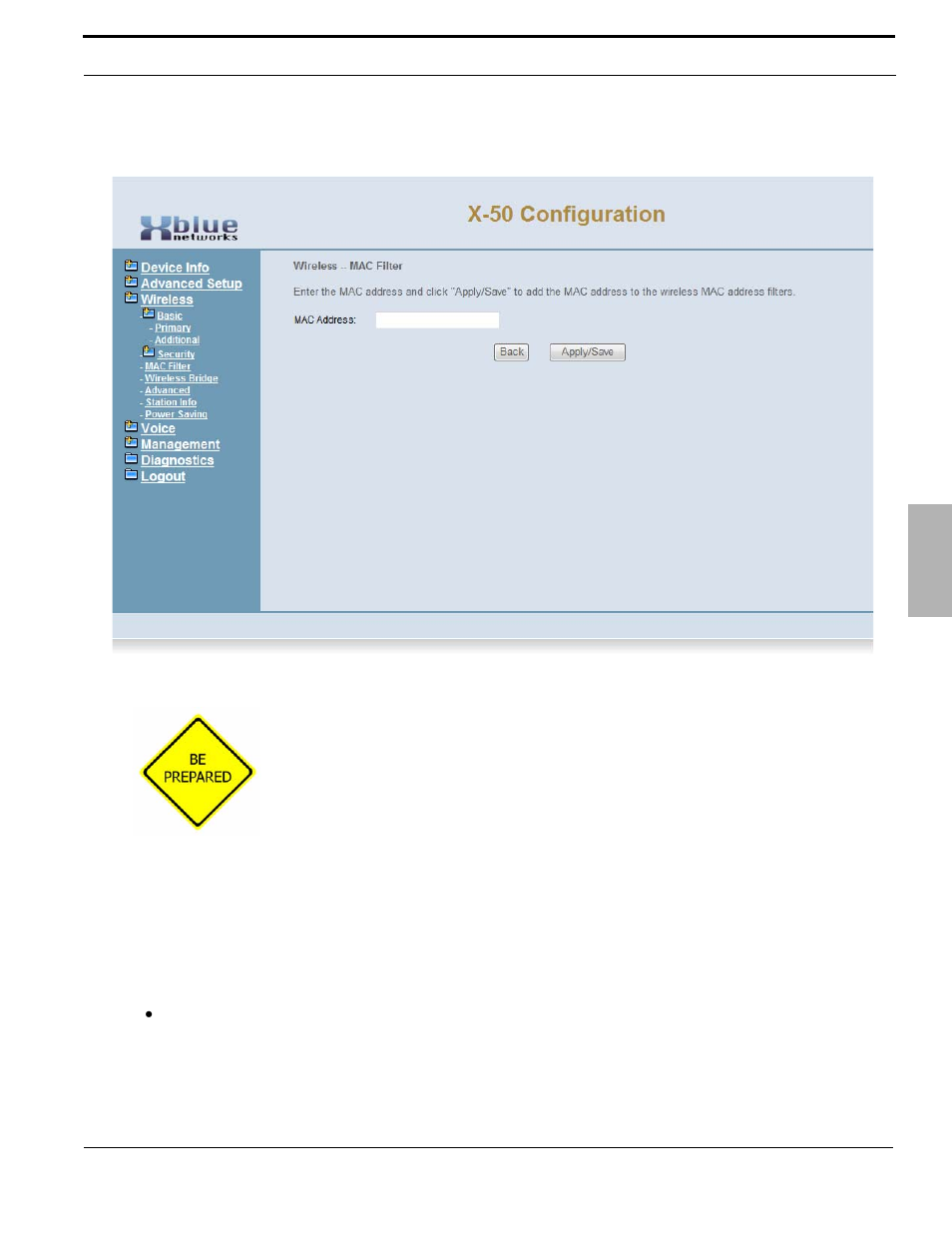 Xblue Networks X-50 User Manual | Page 155 / 260