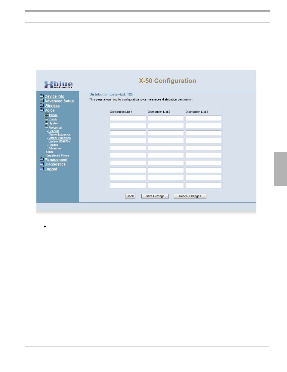 Xblue Networks X-50 User Manual | Page 209 / 260