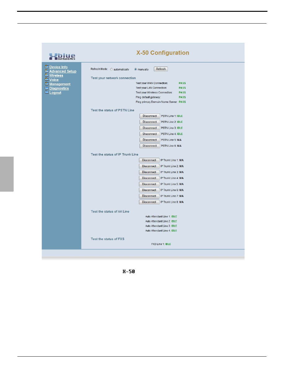 Xblue Networks X-50 User Manual | Page 236 / 260