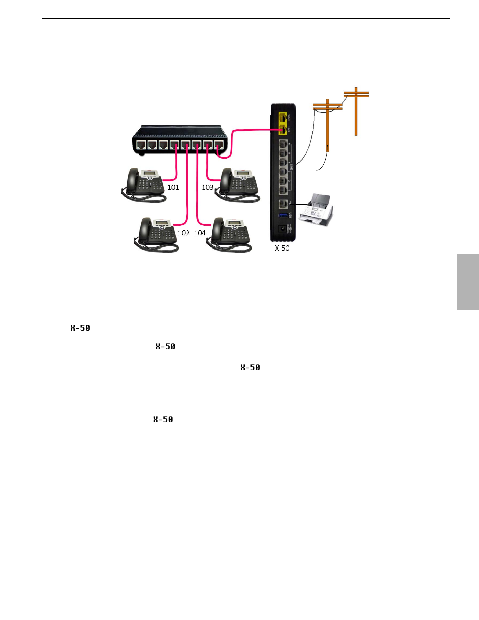 Xblue Networks X-50 User Manual | Page 79 / 260