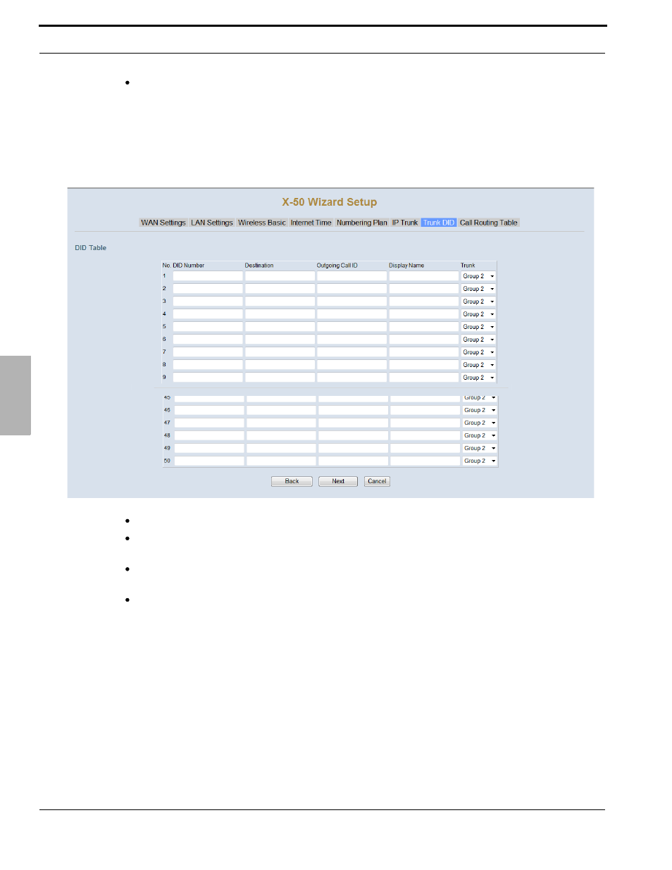 Xblue Networks X-50 User Manual | Page 96 / 260