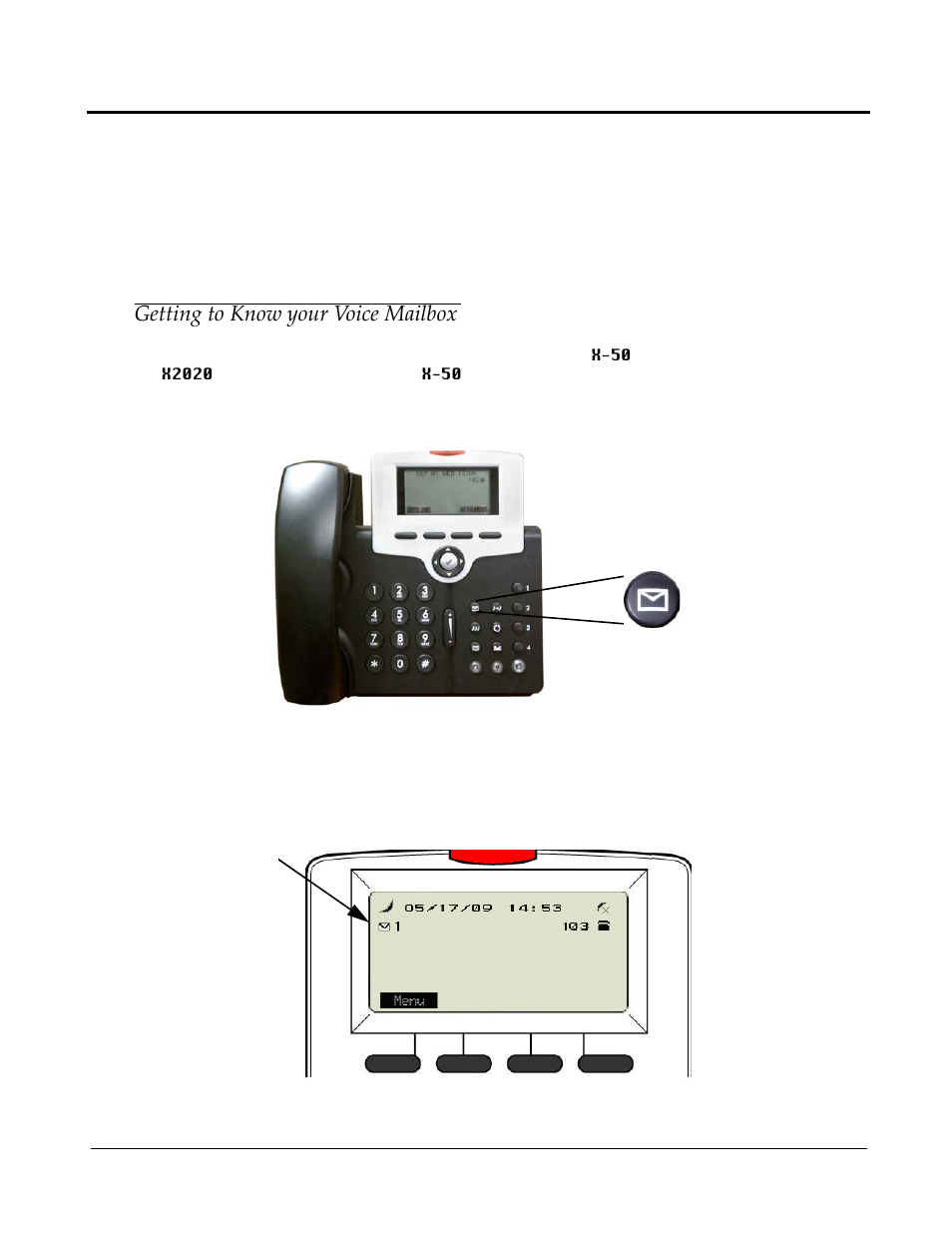 7 voicemail, Getting to know your voice mailbox, 7 getting to know your voice mailbox | Xblue Networks X-50 User Manual | Page 101 / 106