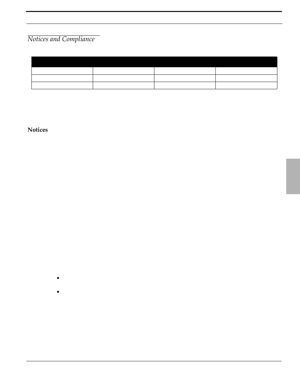 Notices and compliance, Notices | Xblue Networks X-50 User Manual | Page 7 / 106