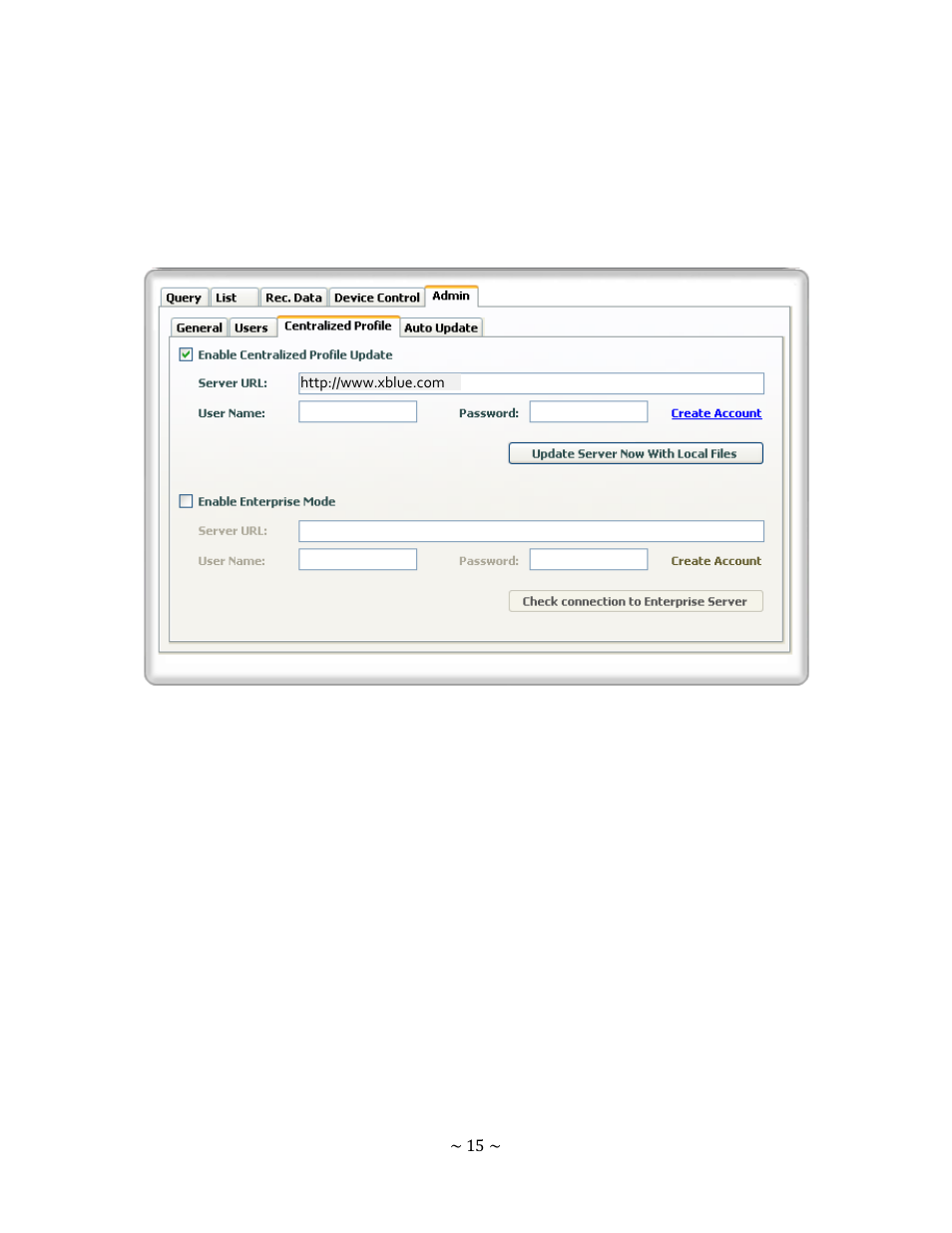 Xblue Networks X-7 User Manual | Page 15 / 37