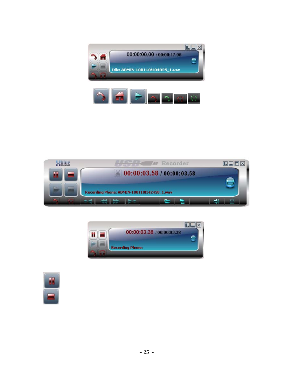 Xblue Networks X-7 User Manual | Page 25 / 37