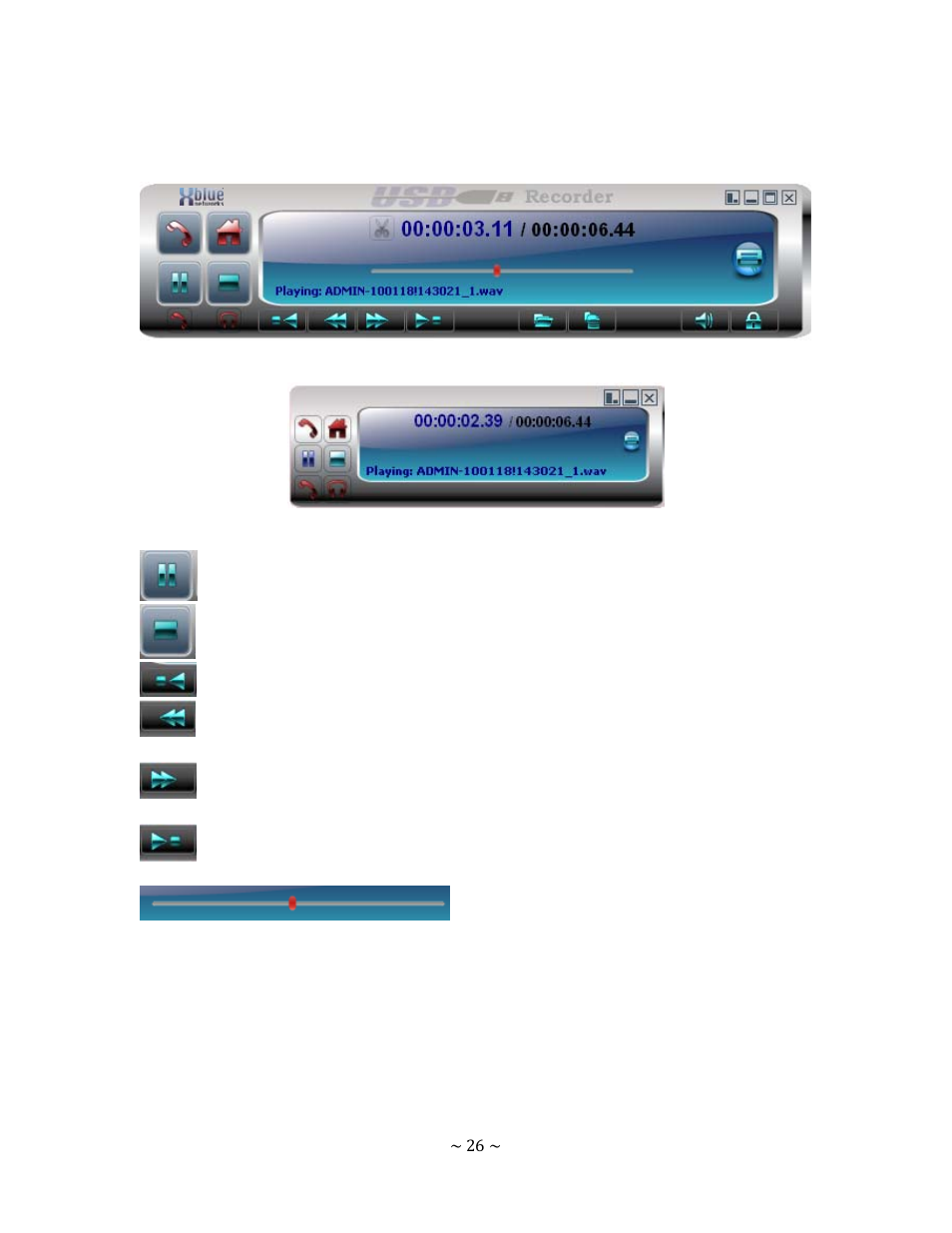 Xblue Networks X-7 User Manual | Page 26 / 37